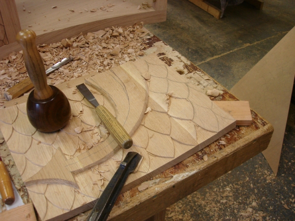 Hand Carving Solid Oak Door Panels