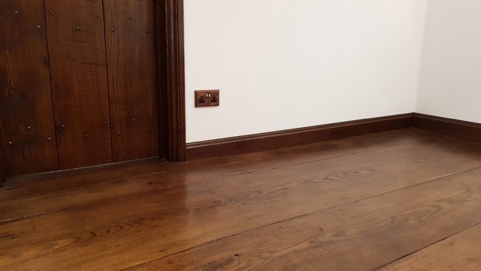 Solid Oak, Wide Character Flooring