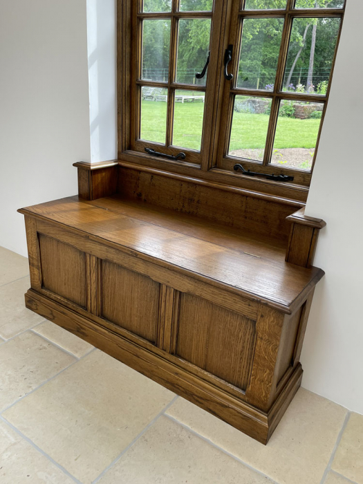 Oak Window Seat