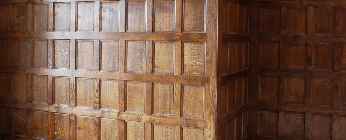 Hand Crafted Solid Oak Panelling