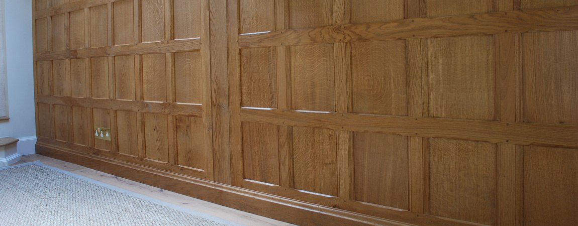 Solid Oak Panelling