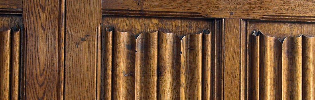 Oak Linefold Panelling