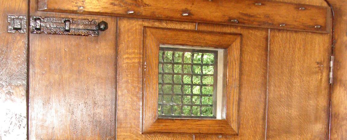 Oak Ledged Door
