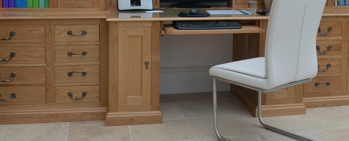 Oak Computer Desk