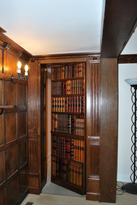 Bespoke Oak framed Library Door