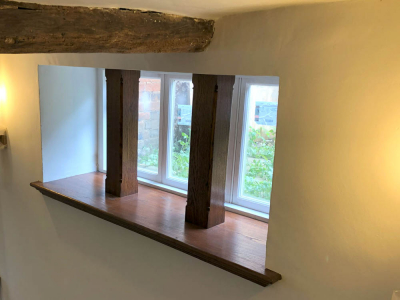 Oak Window Board and Oak Cladding