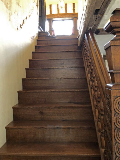 Solid Oak Staircase