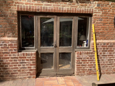 Survey of existing door