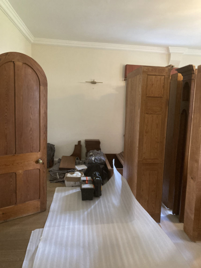 Bookcase Units delivered prior to Installation