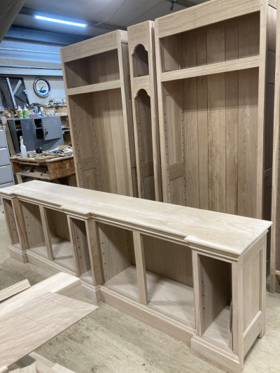 Making the Bookcase base units