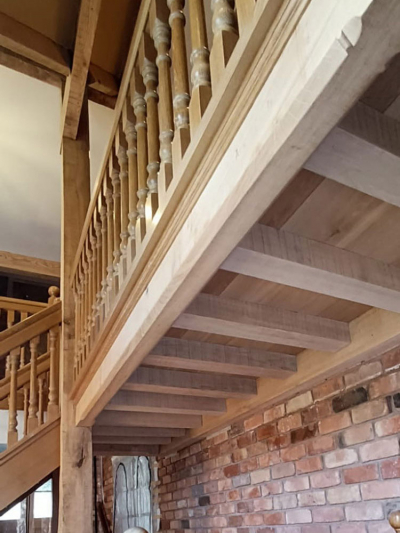 Gallery Platform with Hand Chamfered Detail